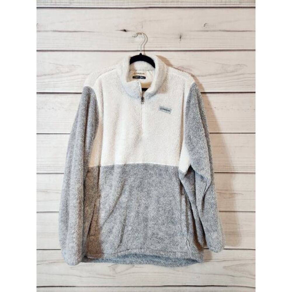 Magellan Outdoors Women's Campfire Fuzzy 1/4 Zip Fleece Pullover Sweater 1X